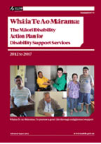 Whāia Te Ao Mārama: Māori Disability Action Plan 2012 to 2017