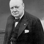 Winston Churchill in later life