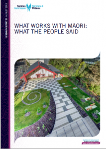 what works with maori what people said