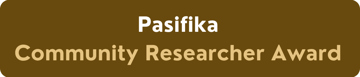 Pasifika Community Researcher Award