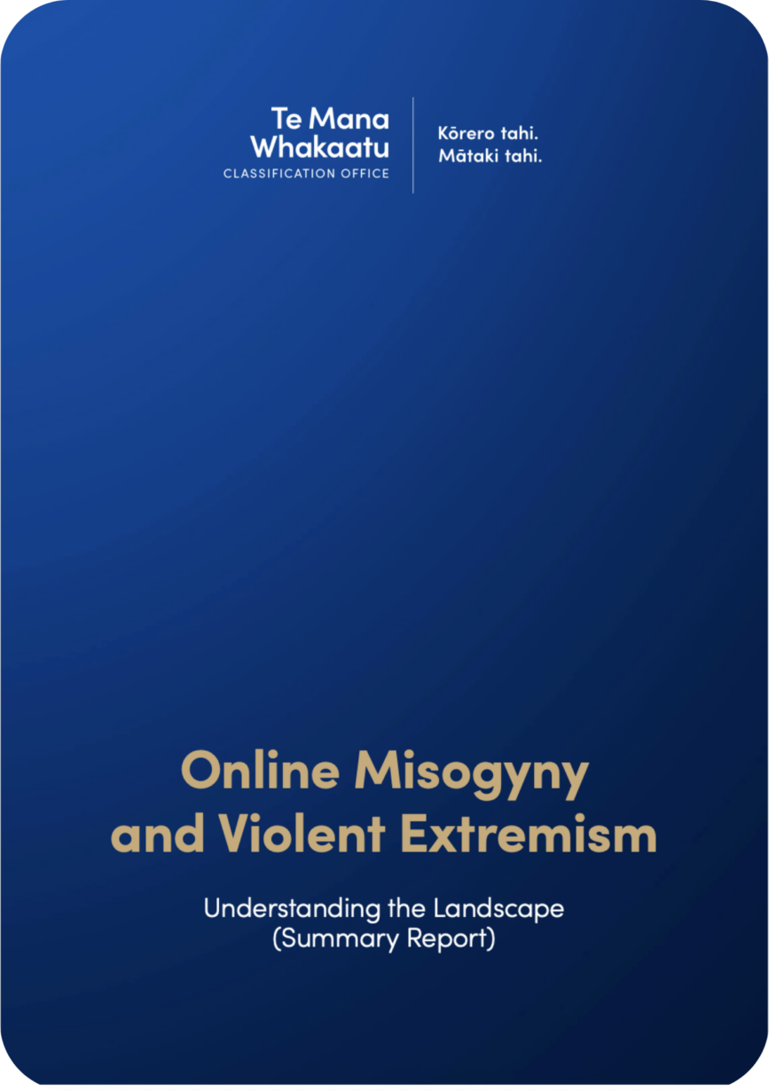 Online misogyny and violent extremism: Understanding the landscape: Summary report